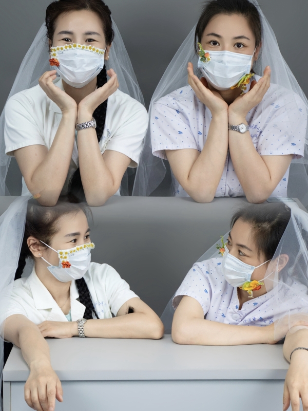 白大褂配白紗，這組護士“寫真大片”太驚艷！